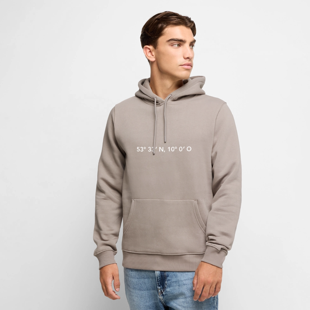 Hoodie Hamburg "GPS" Bright Edition - Taupe