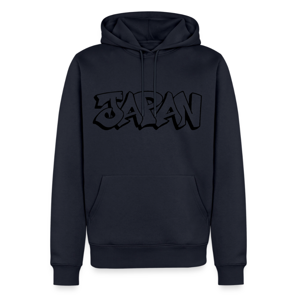 Hoodie Japan Graffiti "JP Plain" - Navy