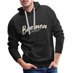 Hoodie Bremen "Graffiti Tag White" - Schwarz