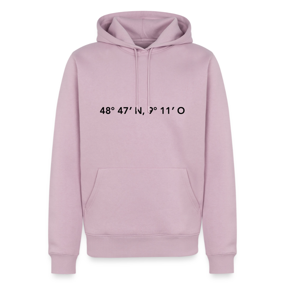 Hoodie Stuttgart "GPS" Dark Edition - Altrosa