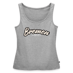 Tanktop Ladies Bremen "Graffiti Tag White" - Grau meliert