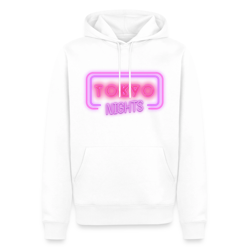 Hoodie Japan "Tokyo Nights" - Weiß