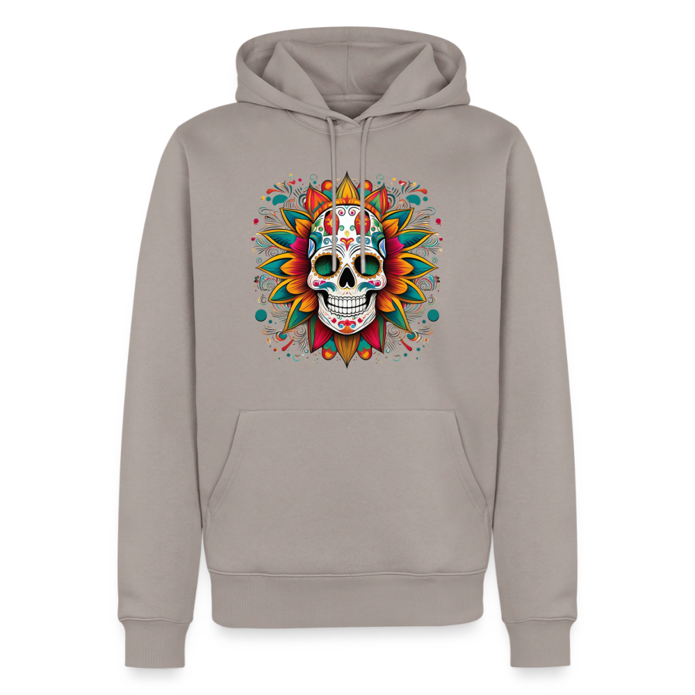 Hoodie Mexico "Craneo" - Taupe