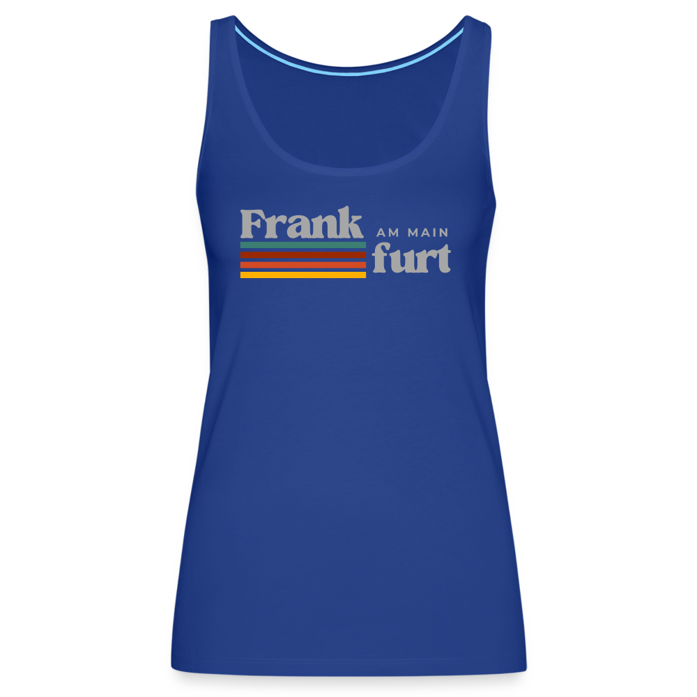 Tanktop Ladies Frankfurt (Main) "Retro" - Königsblau