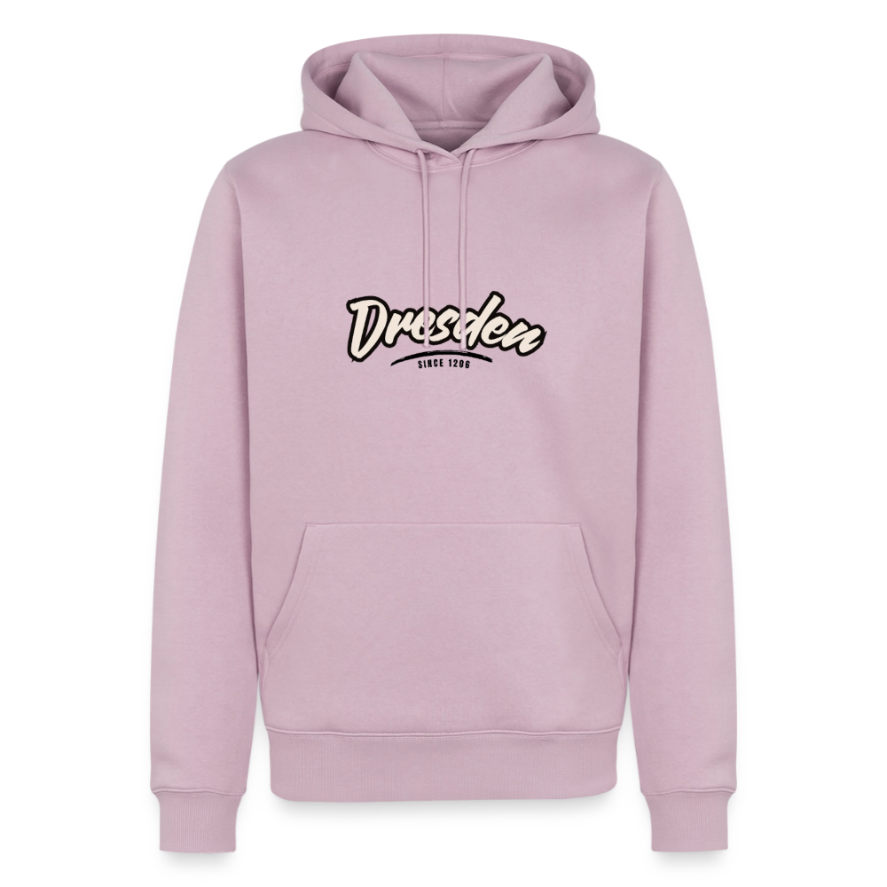 Hoodie Dresden "Graffiti Tag" - Altrosa