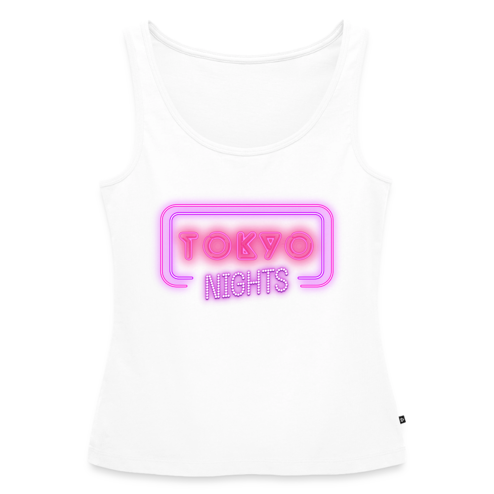 Tanktop Ladies Japan "Tokyo Nights" - Weiß