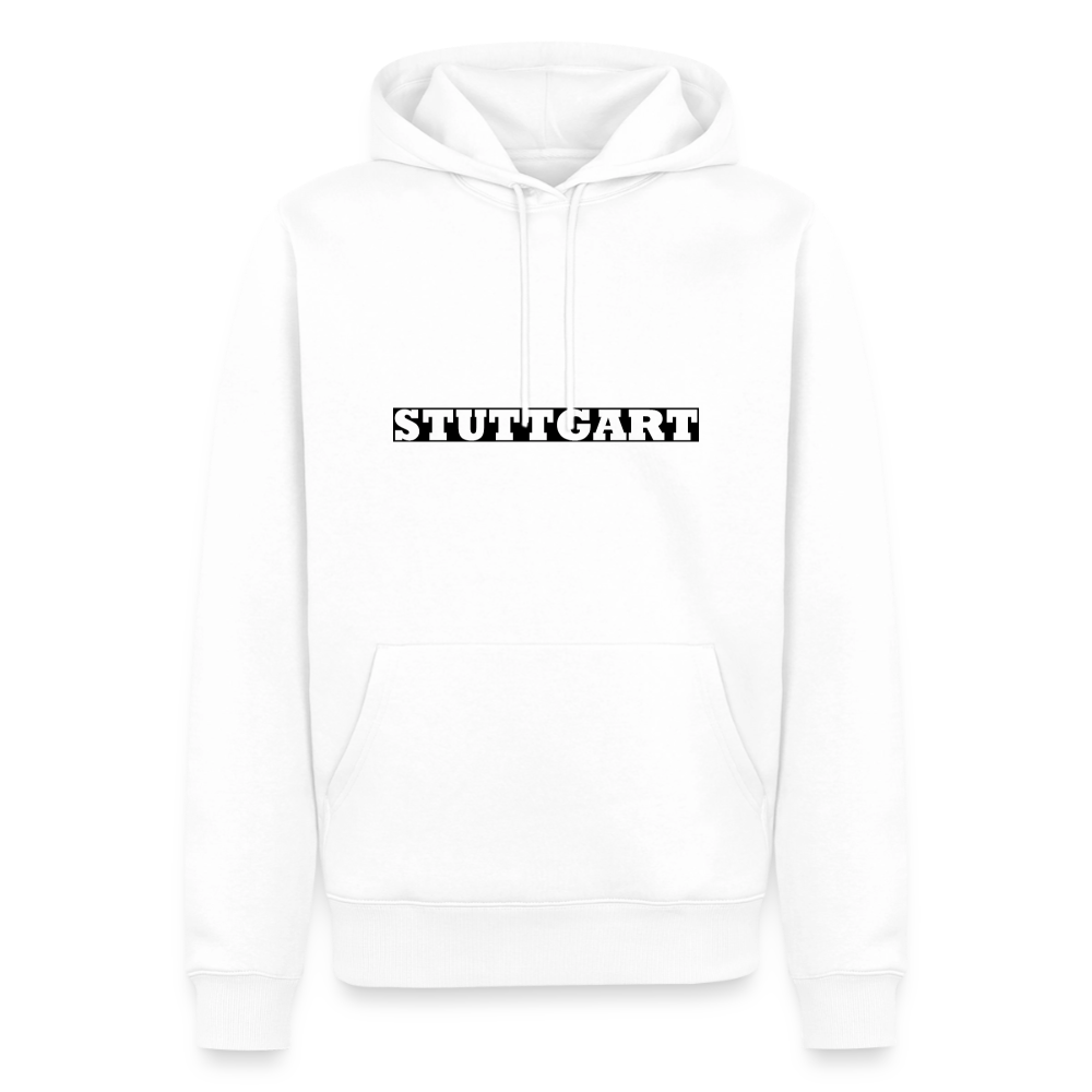 Hoodie Stuttgart "Bold" Dark Edition - Weiß