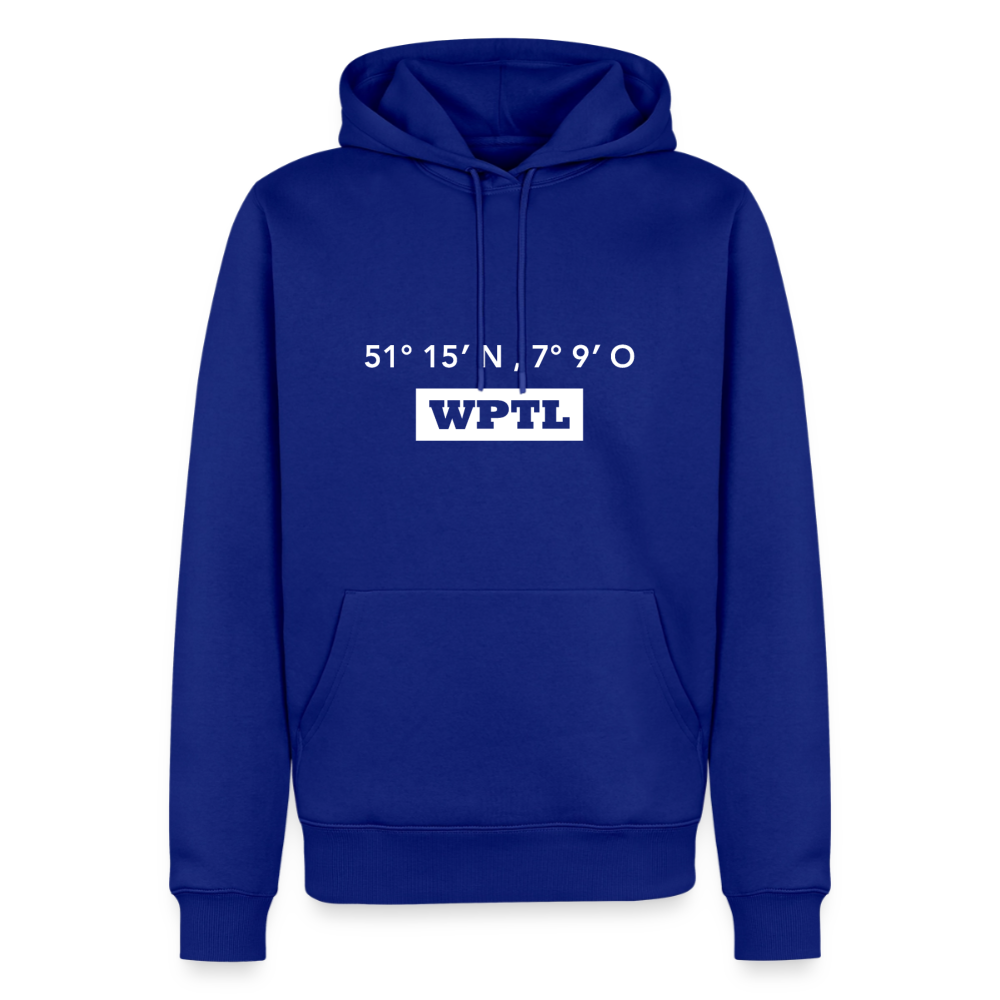 Hoodie WPTL "GPS" Bright Edition - Royalblau