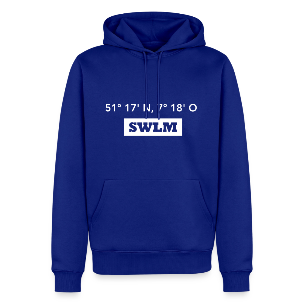 Hoodie Schwelm "SWLM GPS" Bright Edition - Royalblau