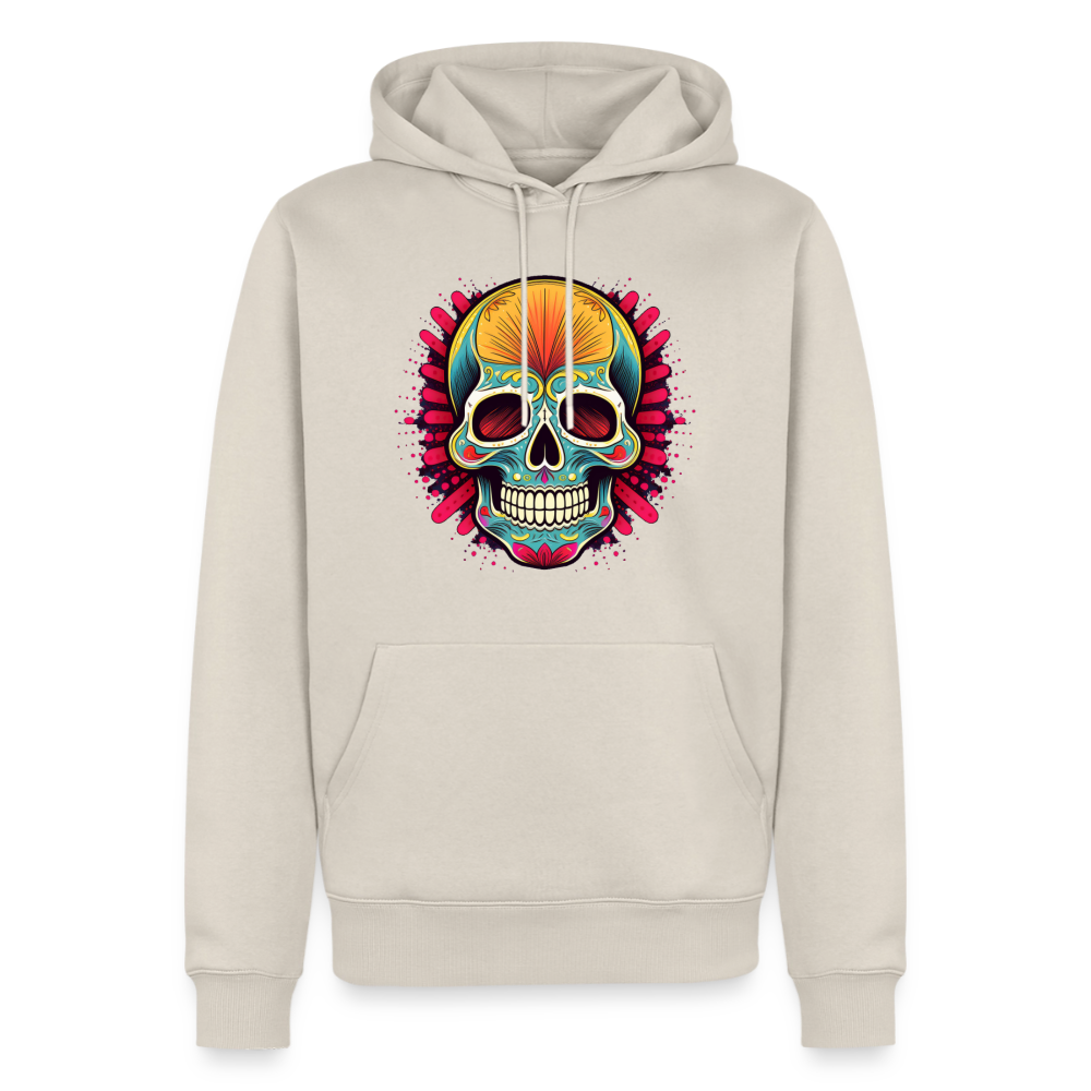 Hoodie Mexico "Mascarilla Craneo" - Beige
