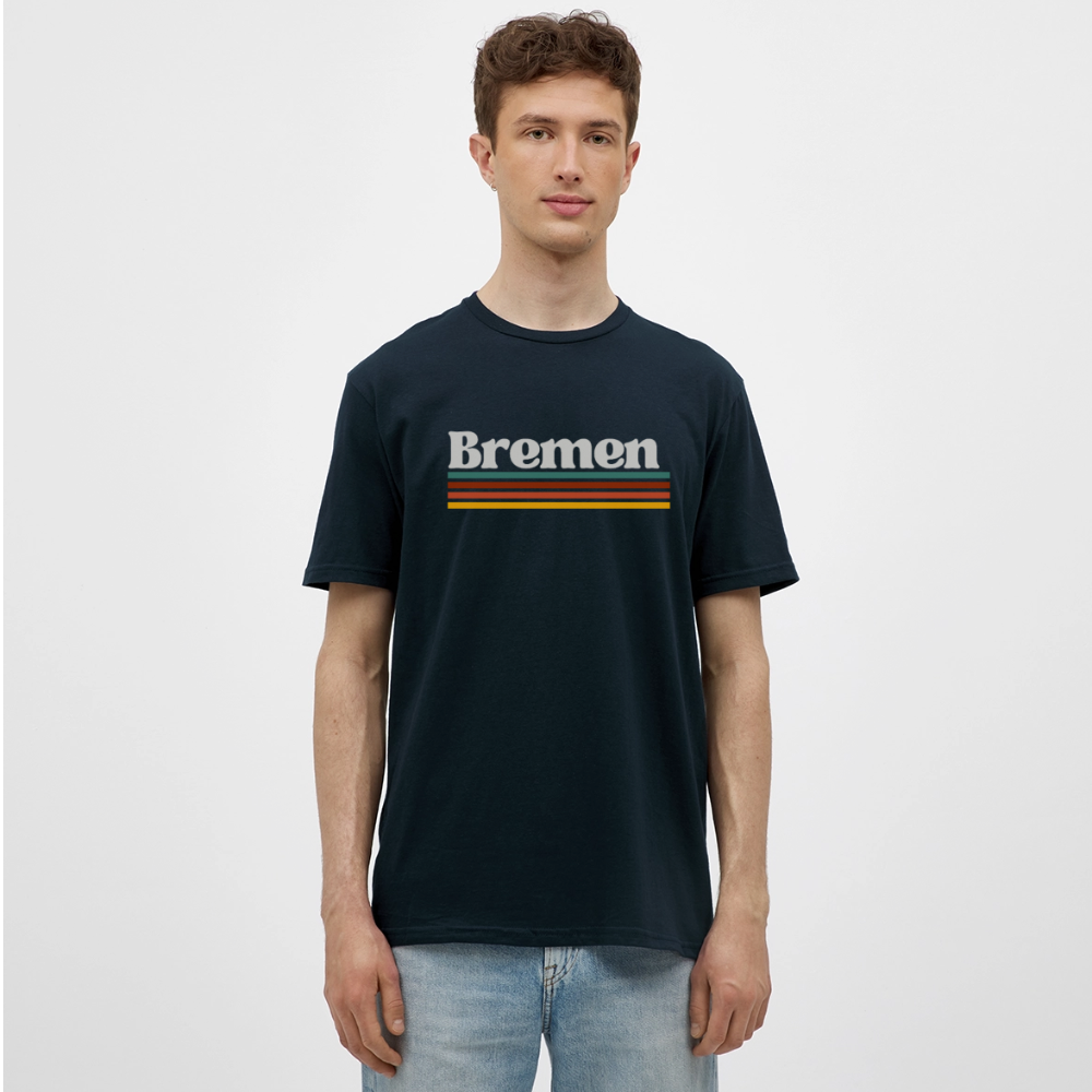 T-Shirt Bremen "Retro" - Navy