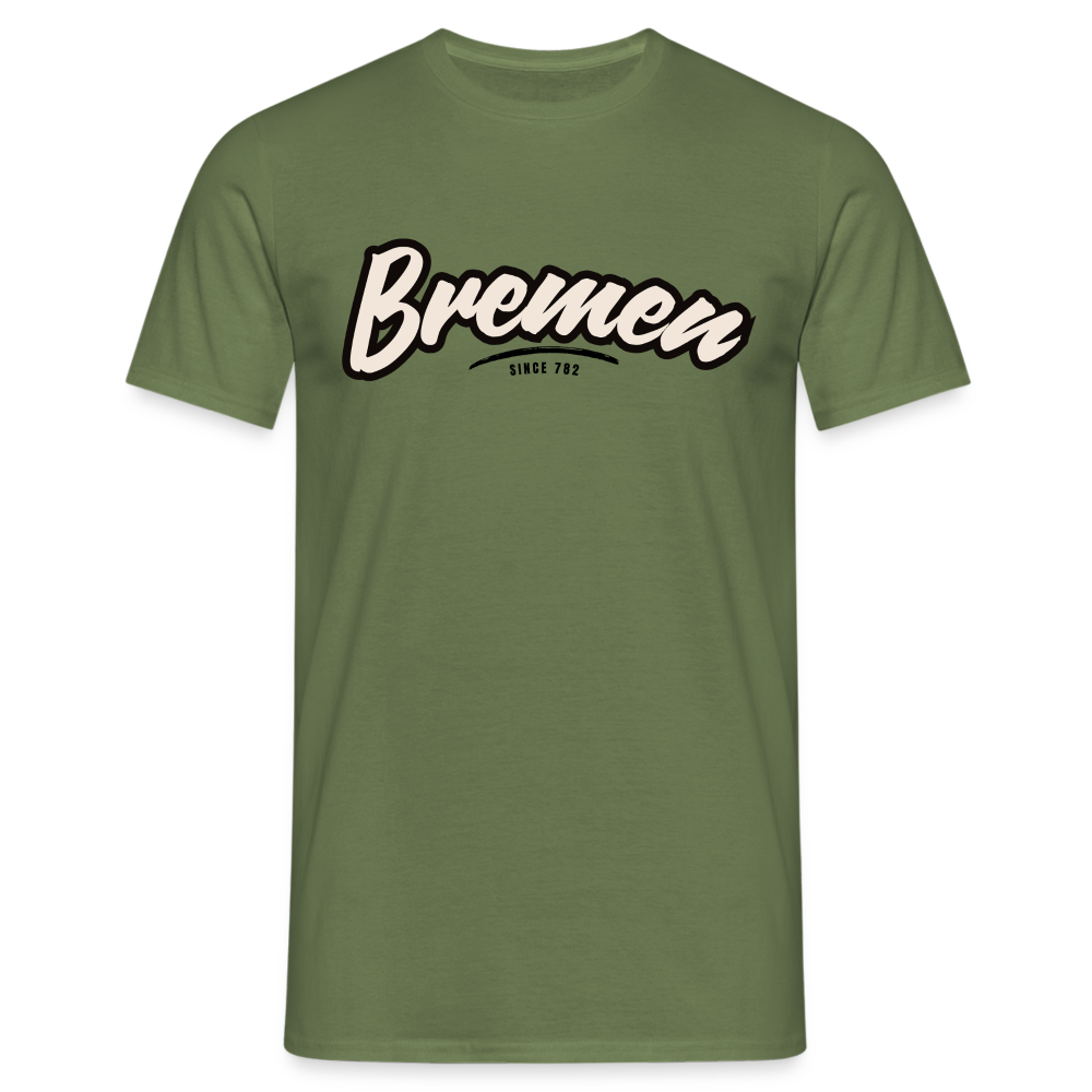 T-Shirt Bremen "Graffiti Tag" - Militärgrün