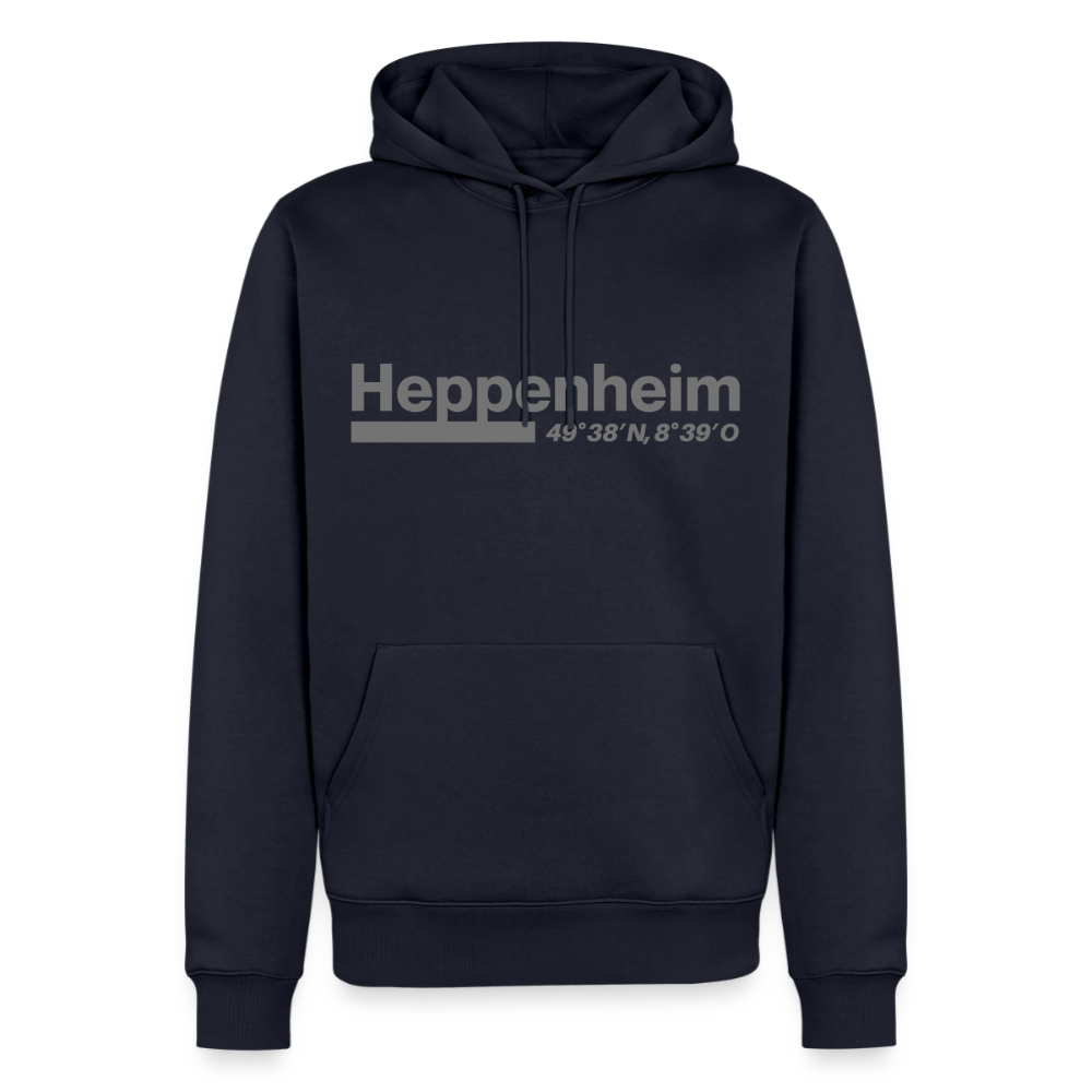 Hoodie Heppenheim "Bold GPS" - Navy