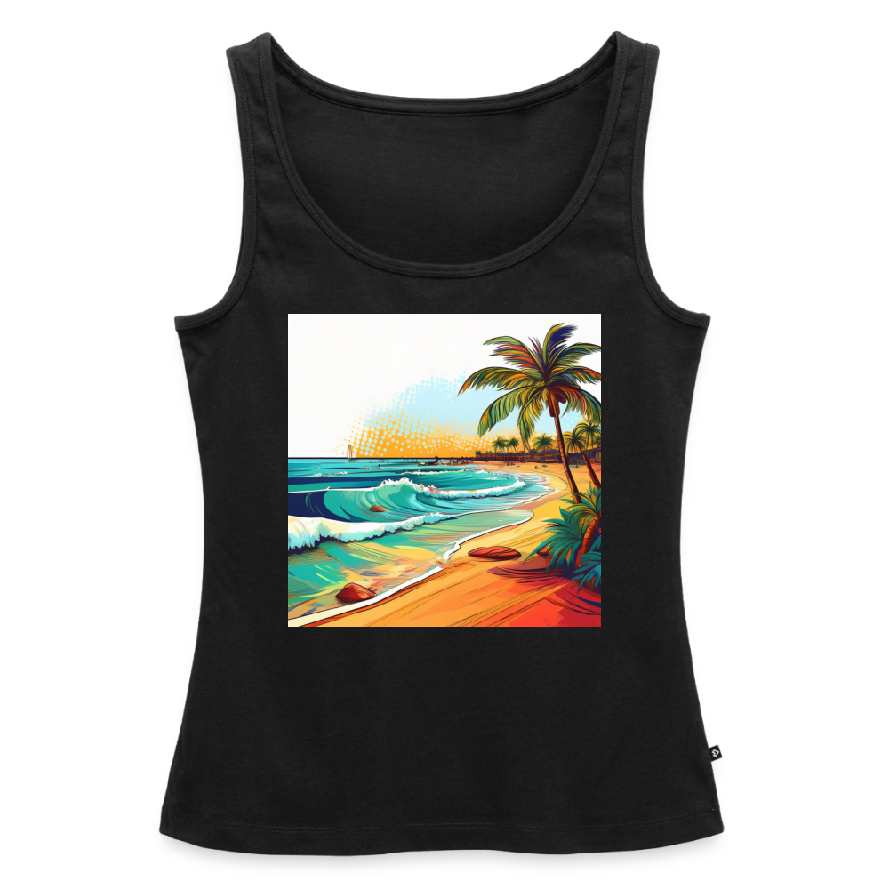 Tanktop Ladies Mexico "Paradise Cancun" - Schwarz