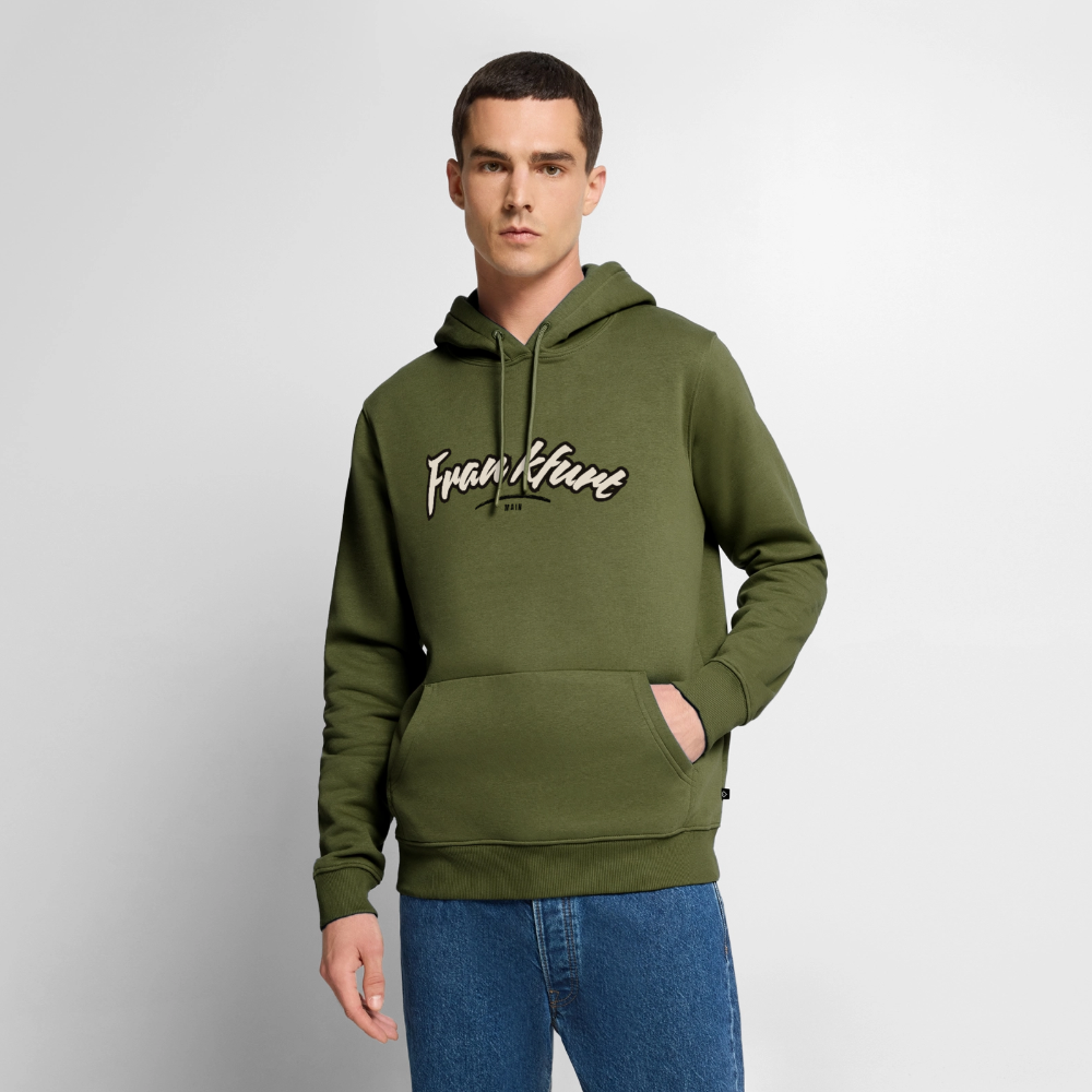 Hoodie Frankfurt (Main) "Graffiti Tag" - Khaki