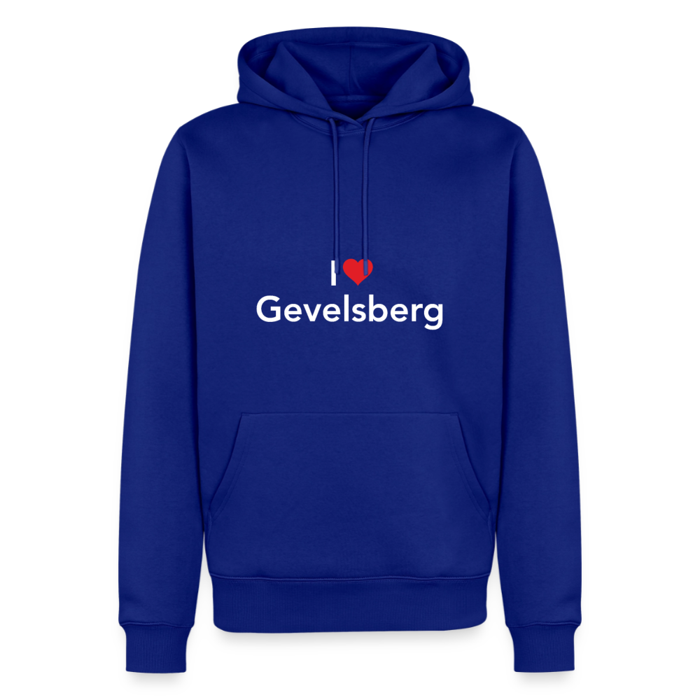 Hoodie "I Love Gevelsberg" Bright Edition - Royalblau