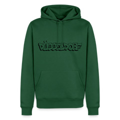 Hoodie Düsseldorf "Graffiti" Dark Edition - Flaschengrün