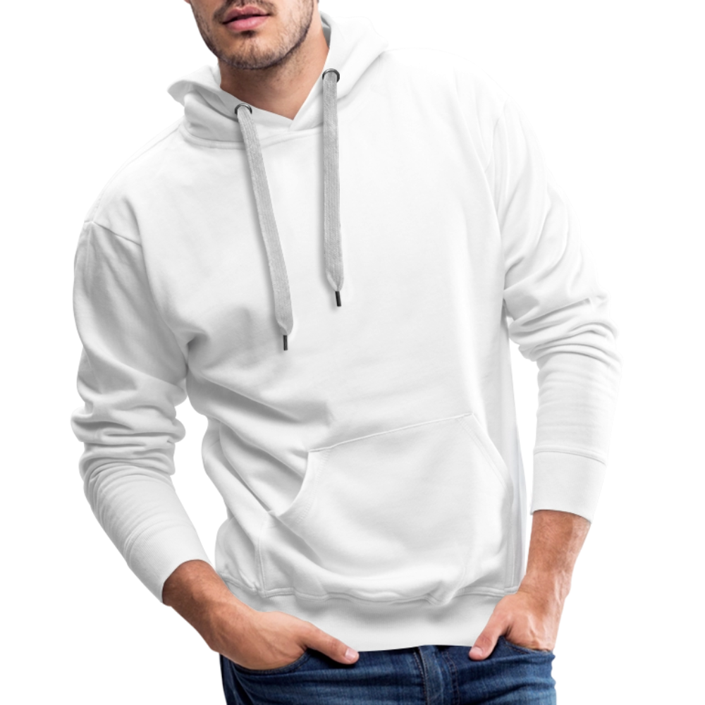 Hoodie Dresden "Bold GPS White" - Weiß
