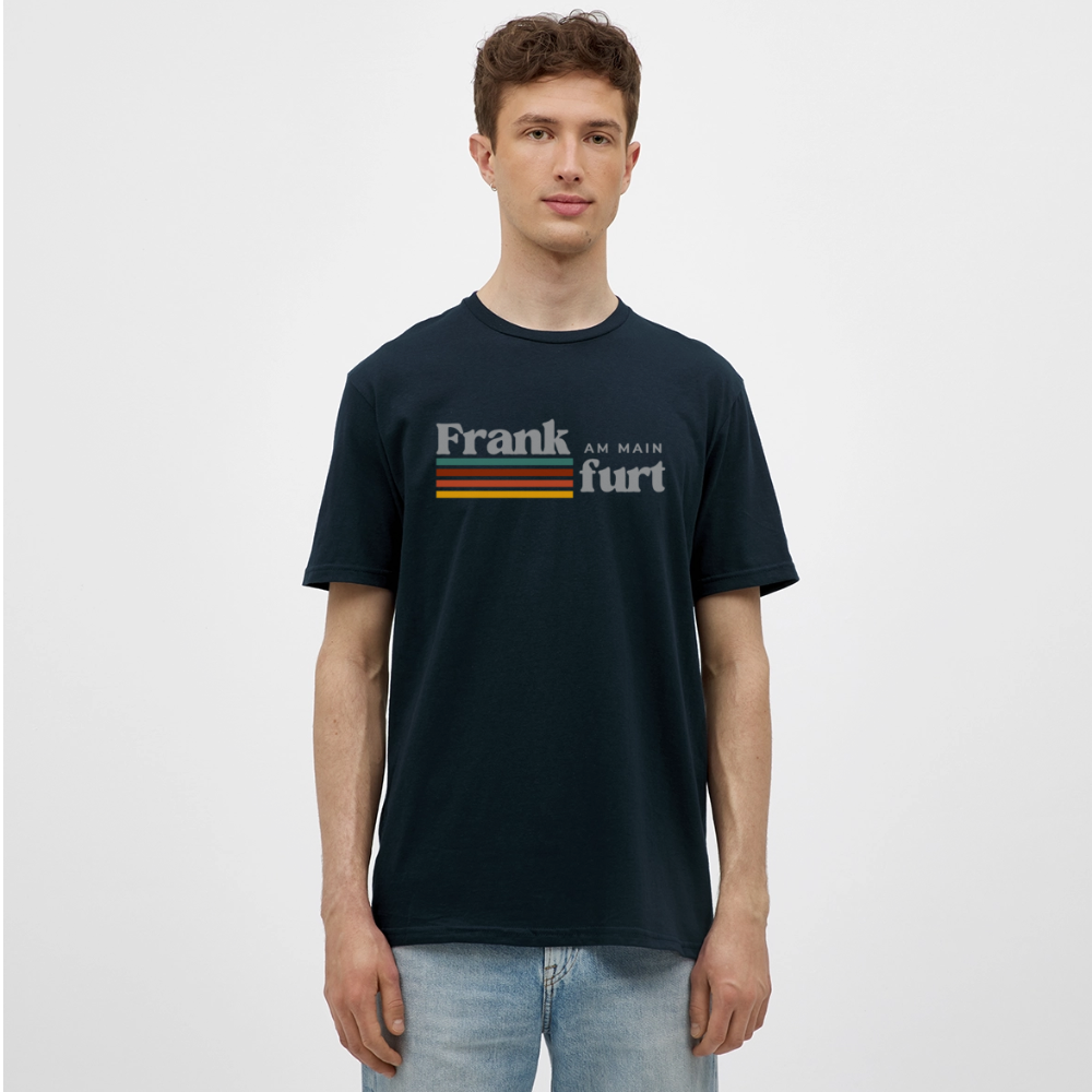 T-Shirt Frankfurt (Main) "Retro" - Navy