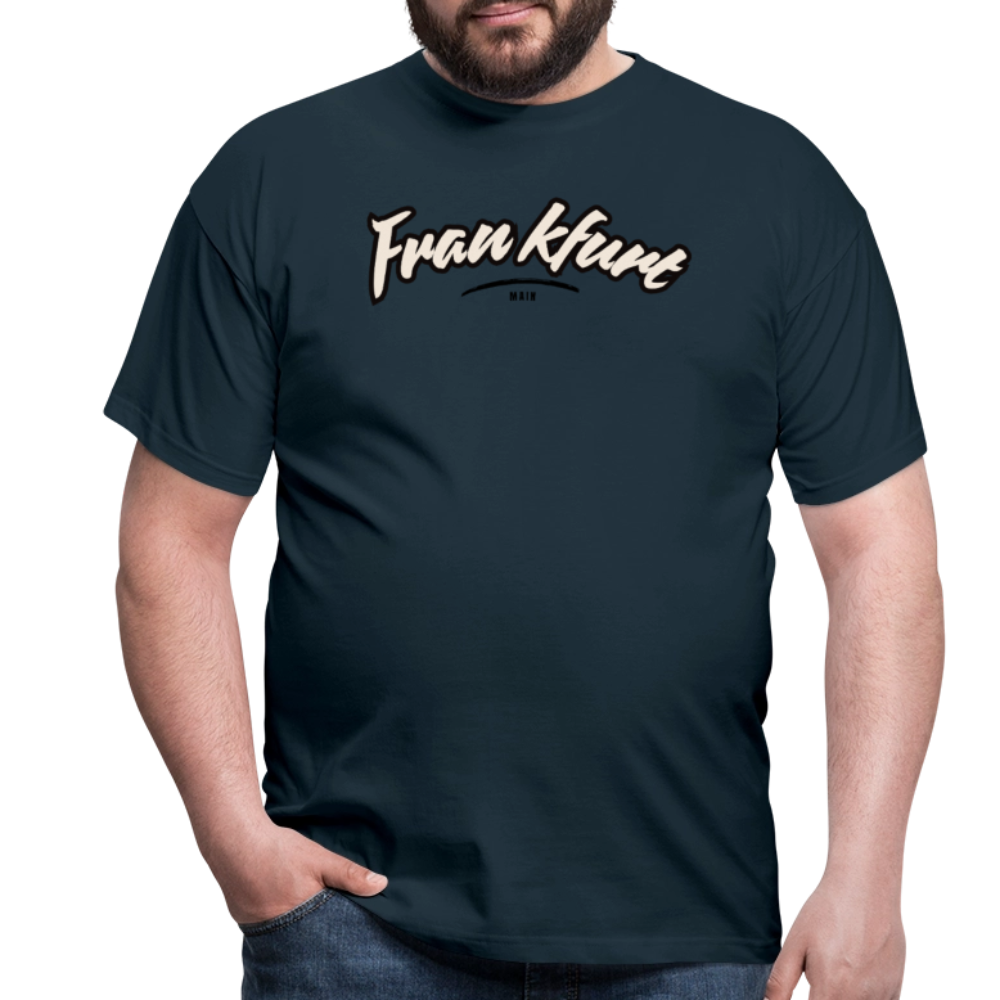 T-Shirt Frankfurt (Main) "Graffiti Tag" - Navy