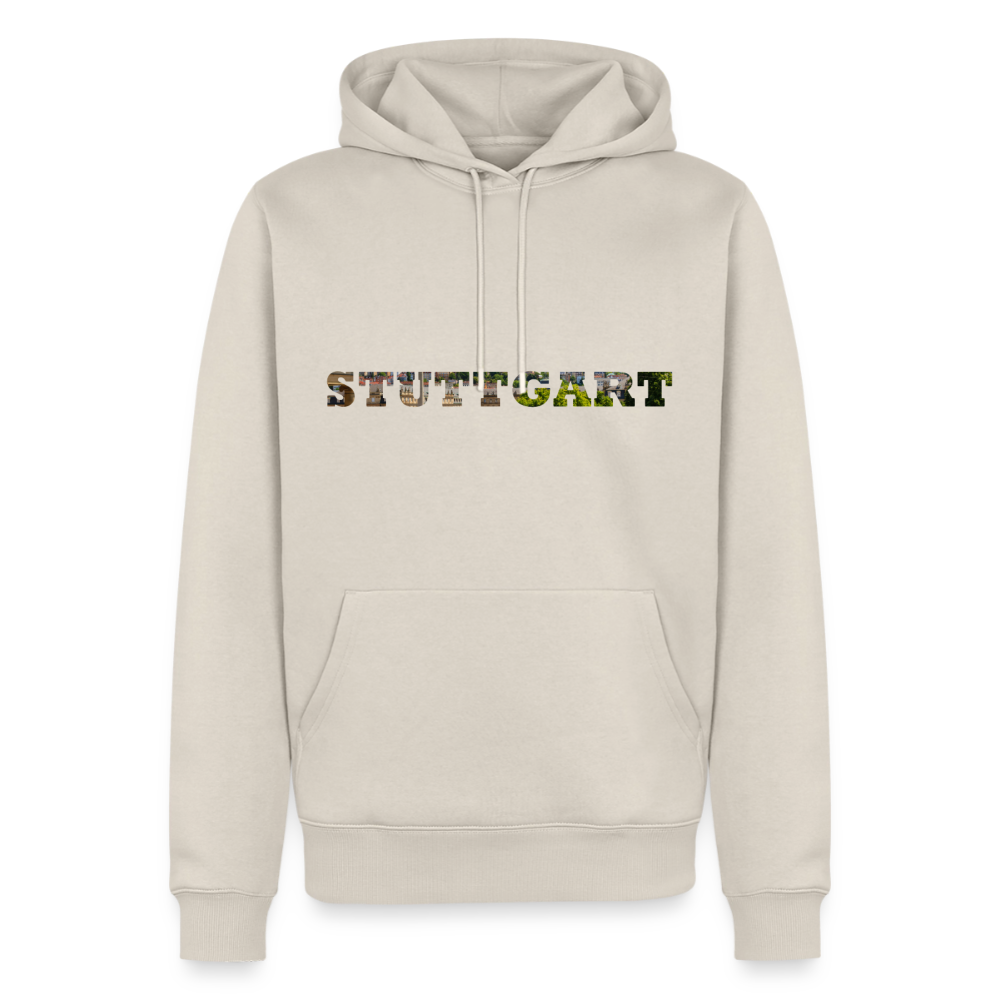 Hoodie Stuttgart "Panorama Bold" - Beige