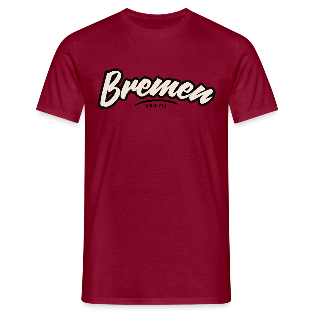 T-Shirt Bremen "Graffiti Tag" - Ziegelrot