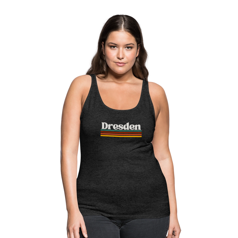 Tanktop Ladies Dresden "Retro" - Anthrazit