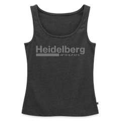 Tanktop Ladies Heidelberg "Bold GPS" - Anthrazit meliert