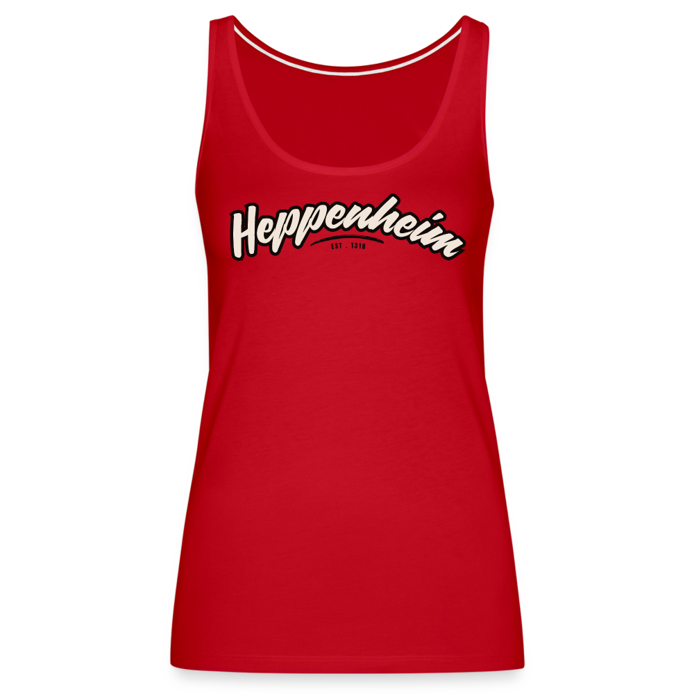 Tanktop Ladies Heppenheim "Graffiti Tag" - Rot
