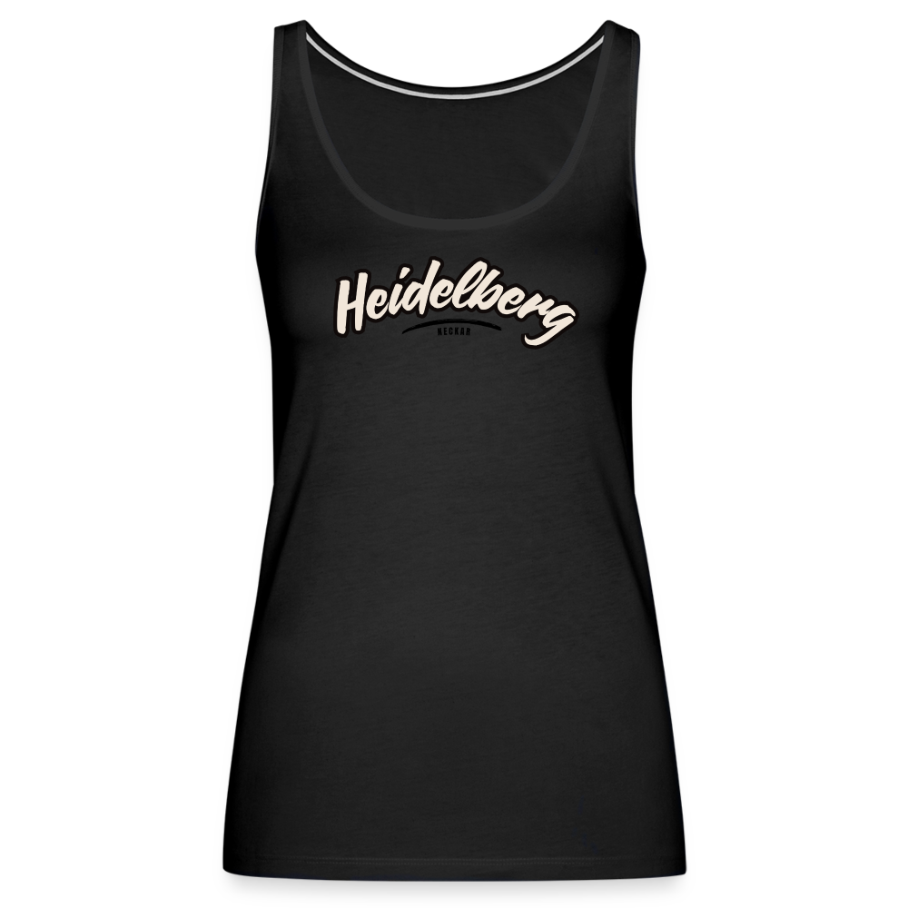Tanktop Ladies Heidelberg "Graffiti Tag" - Schwarz