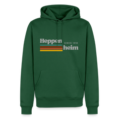 Hoodie Heppenheim "Retro" - Flaschengrün