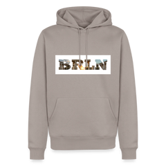 Hoodie Hamburg "BRLN Brandenburger Tor" Bright Edition - Taupe