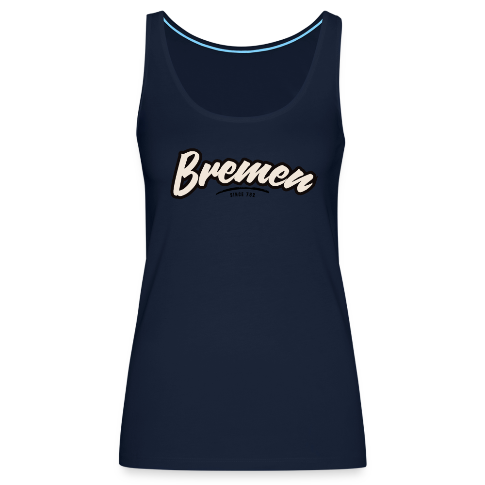 Tanktop Ladies Bremen "Graffiti Tag" - Navy