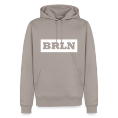 Hoodie Berlin "BRLN" Bright Edition - Taupe