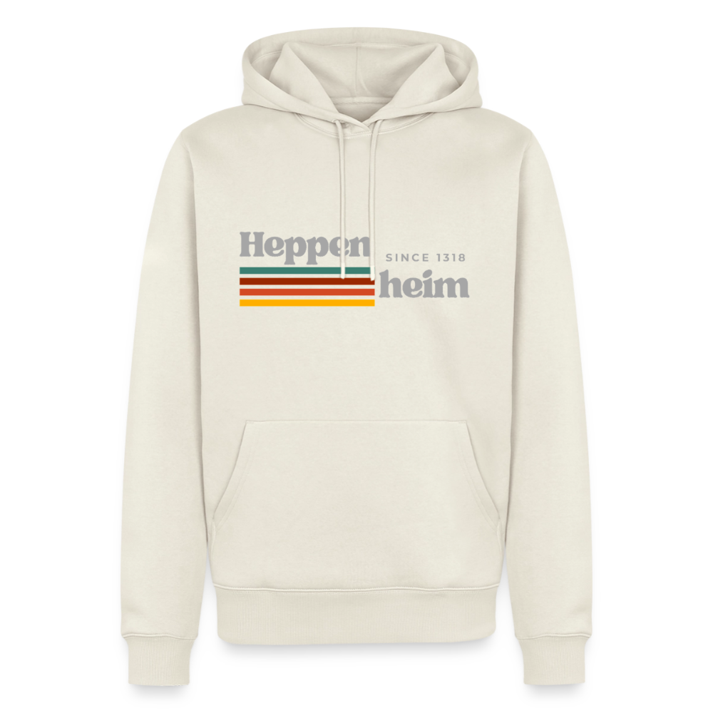 Hoodie Heppenheim "Retro" - Naturweiß
