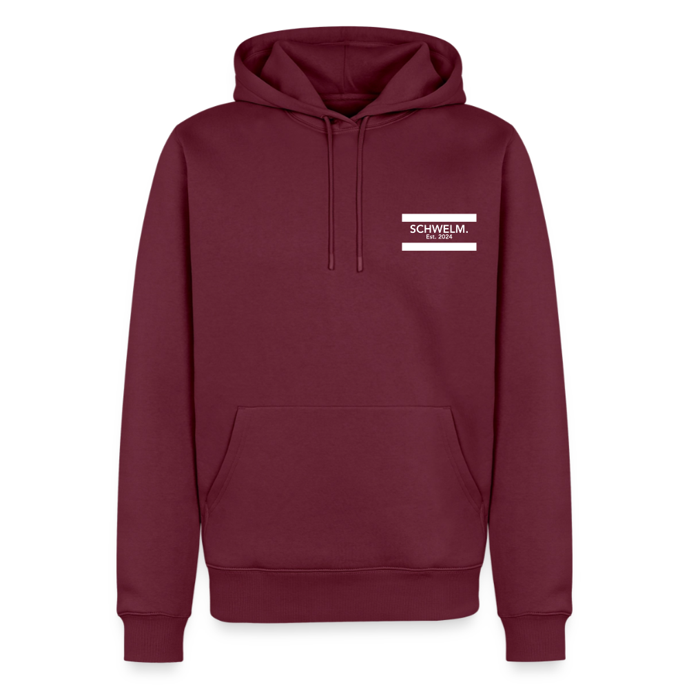 Hoodie Schwelmer Heimatfest #endlichwiederrummel - Burgunderrot