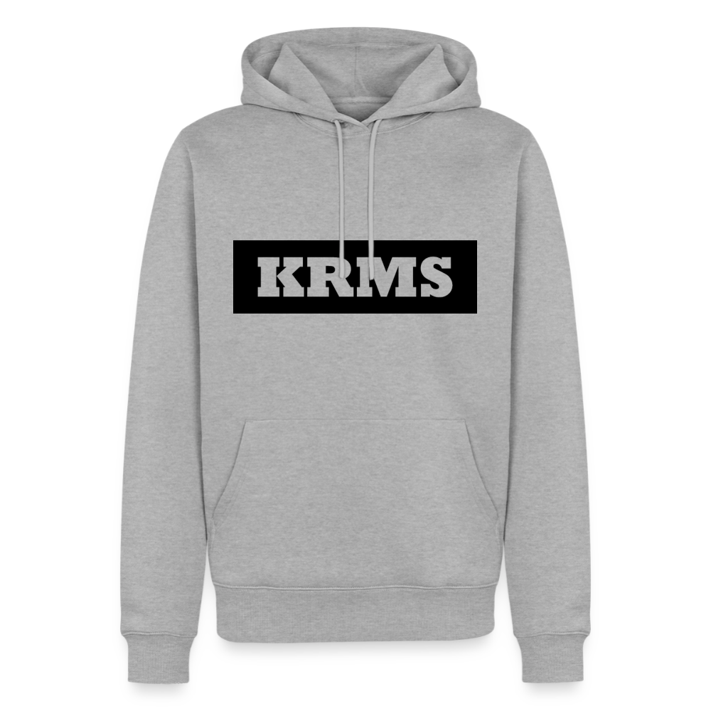 Hoodie "KRMS" Dark Edition - Grau meliert