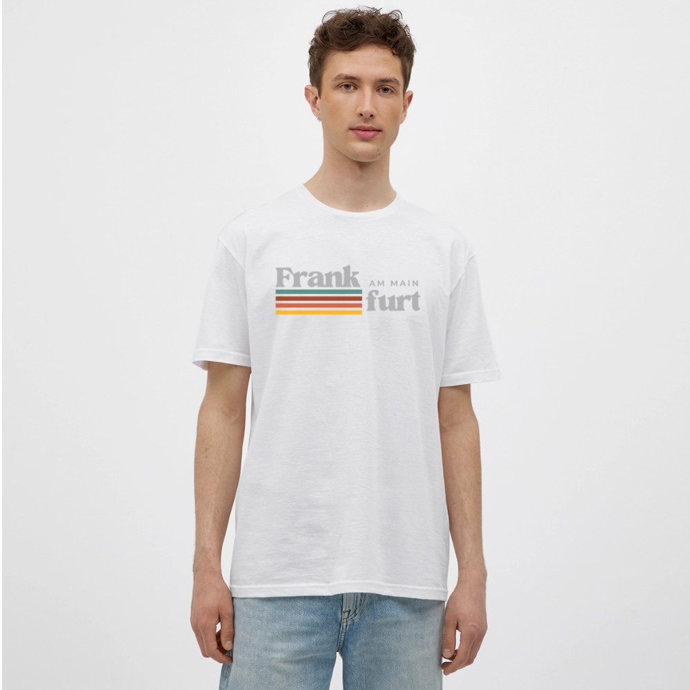 T-Shirt Frankfurt (Main) "Retro" - Weiß