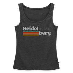 Tanktop Ladies Heidelberg "Retro" - Anthrazit meliert