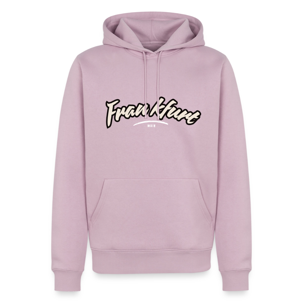 Hoodie Frankfurt (Main) "Graffiti Tag White" - Altrosa