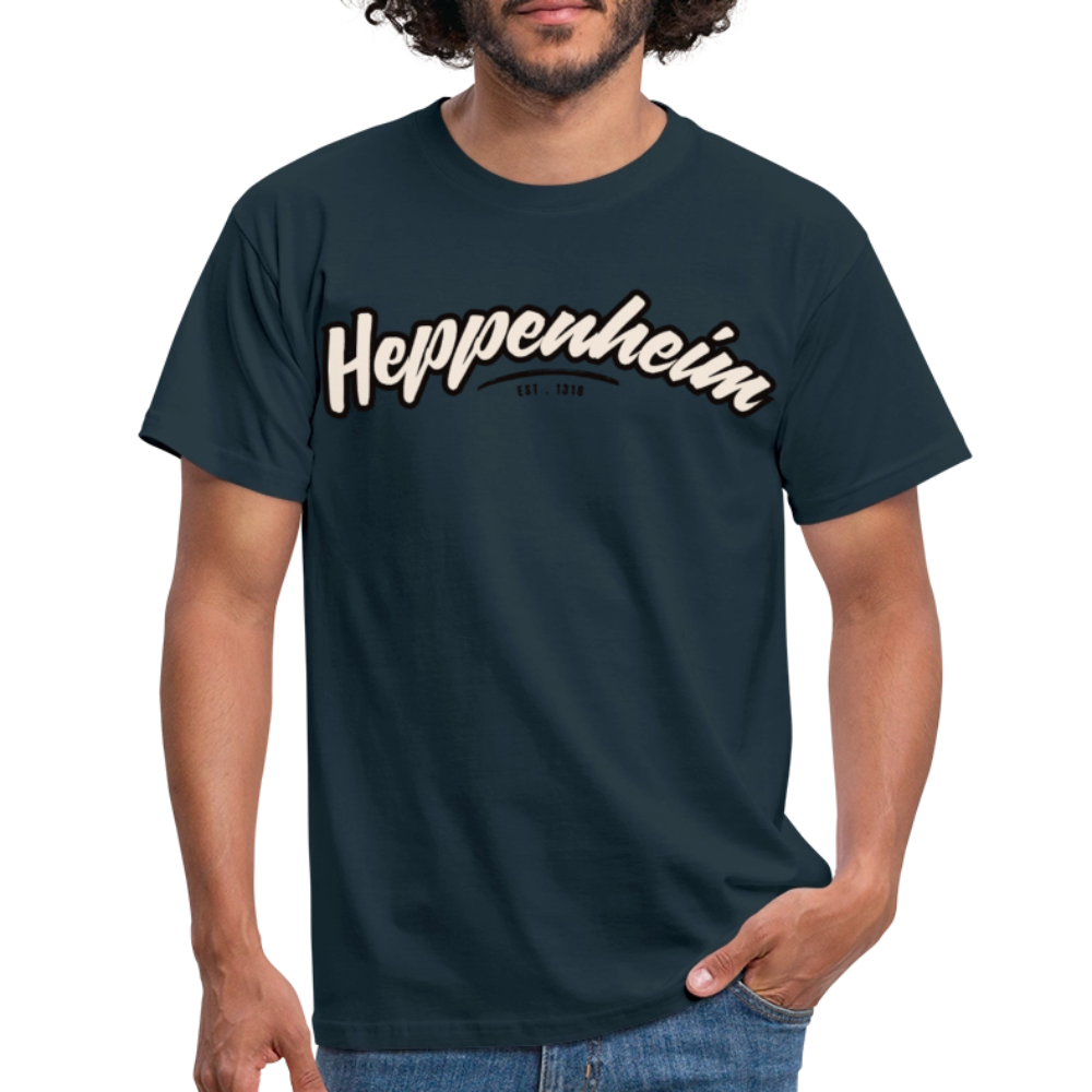 T-Shirt Heppenheim "Graffiti Tag" - Navy