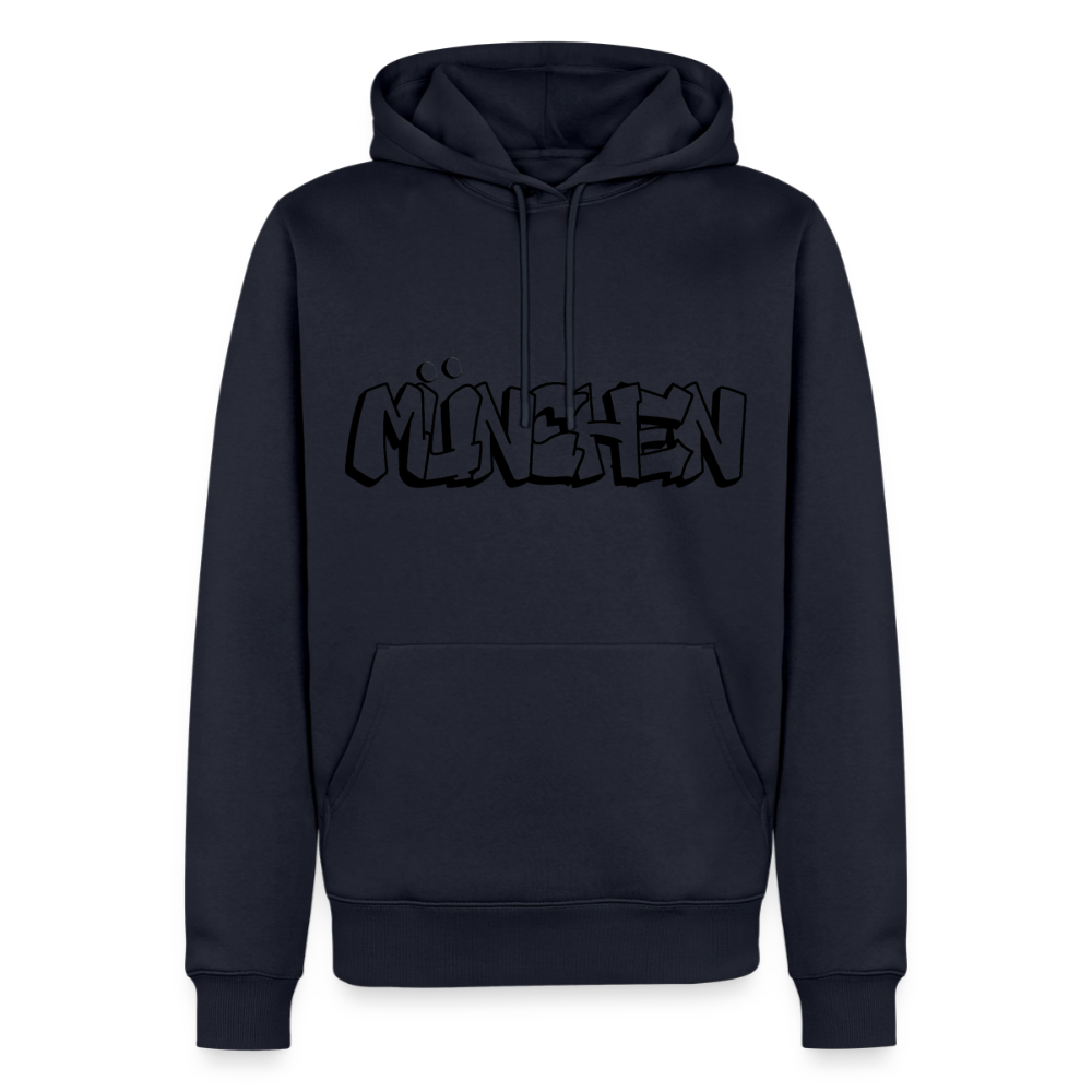 Hoodie München "Graffiti" Dark Edition - Navy