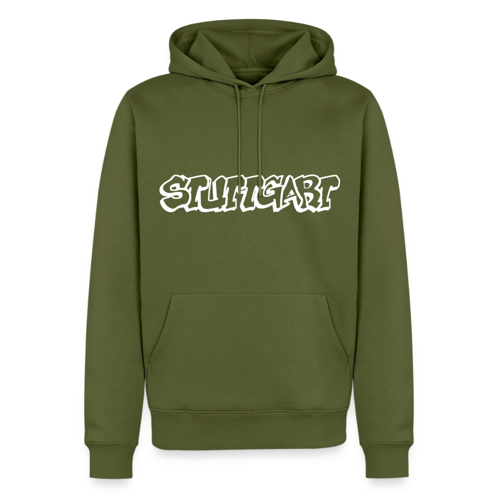 Hoodie Stuttgart "Graffiti" Bright Edition - Khaki