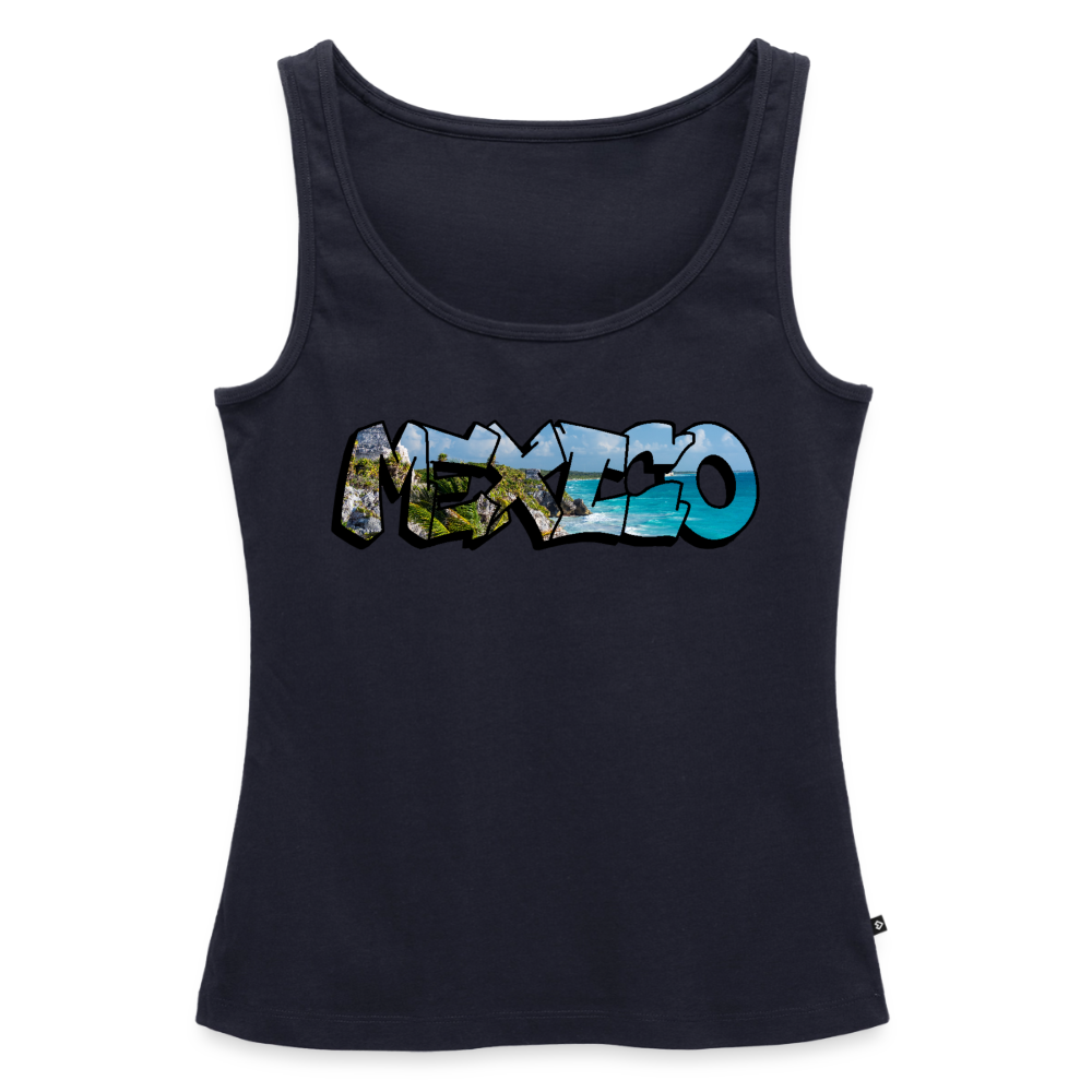 Tanktop Ladies Mexico Graffiti "Riviera" - Navy