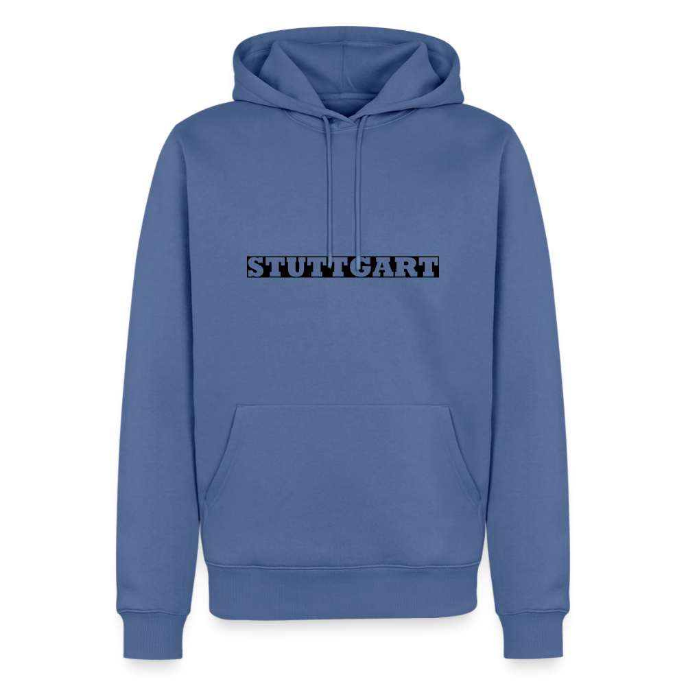 Hoodie Stuttgart "Bold" Dark Edition - Taubenblau