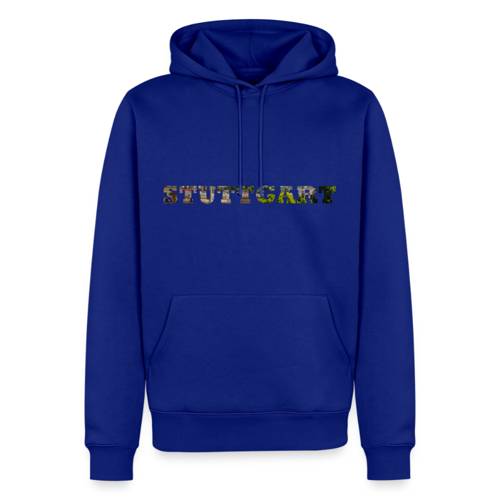 Hoodie Stuttgart "Panorama Bold" - Royalblau