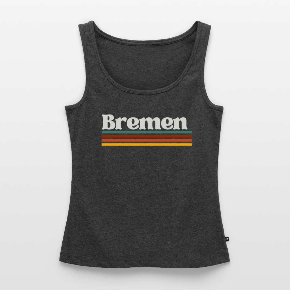 Tanktop Ladies Bremen "Retro" - Anthrazit meliert
