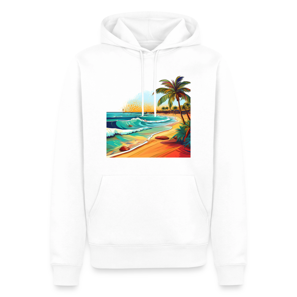 Hoodie Mexico "Paradise Cancun" - Weiß