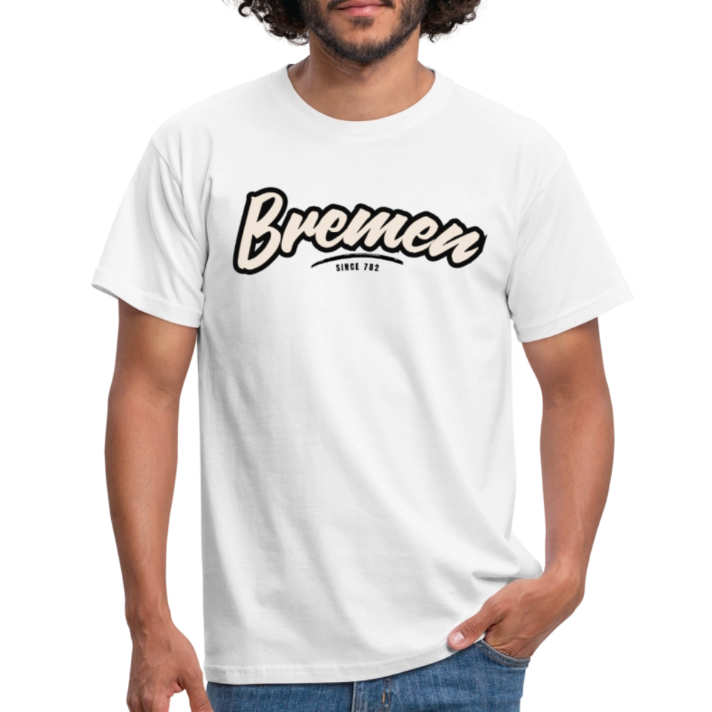 T-Shirt Bremen "Graffiti Tag" - Weiß