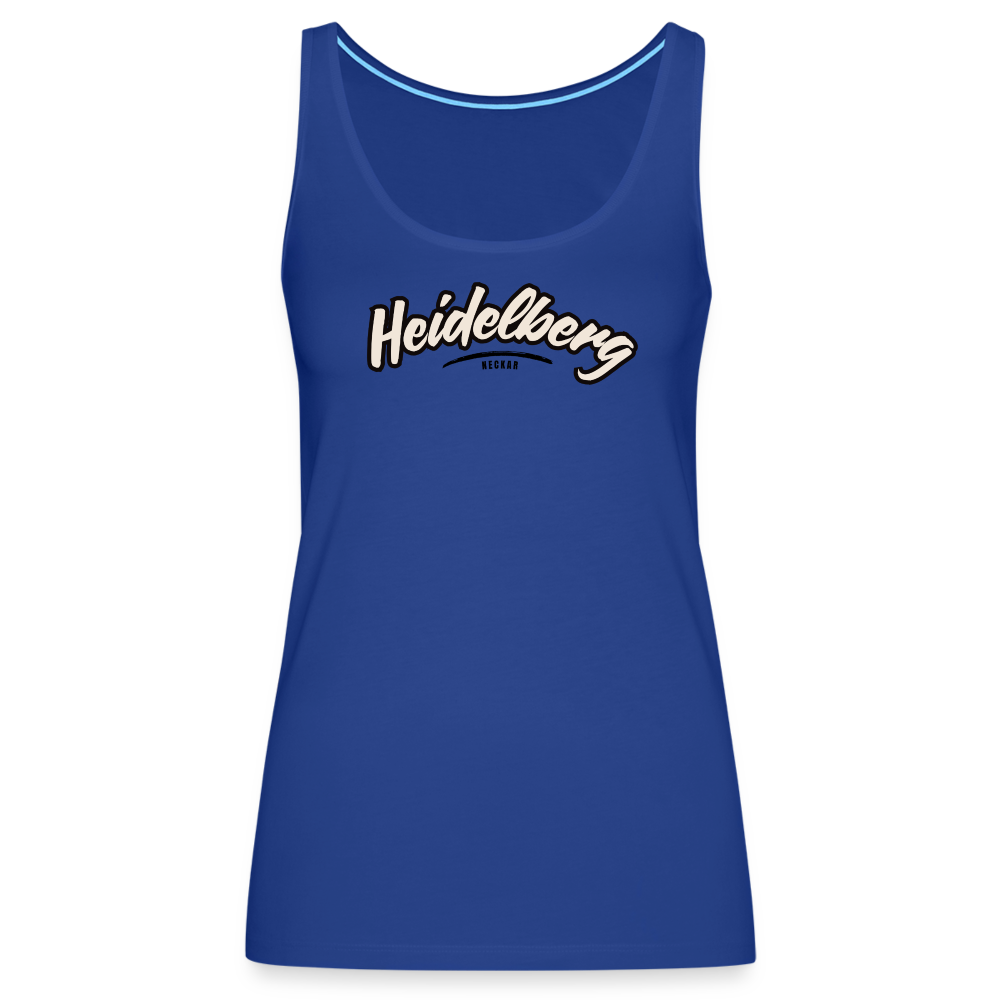 Tanktop Ladies Heidelberg "Graffiti Tag" - Königsblau